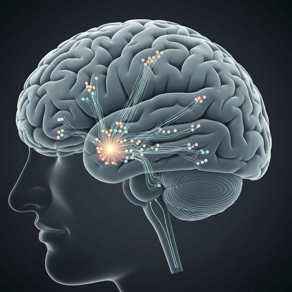Brain reward circuitry visualization